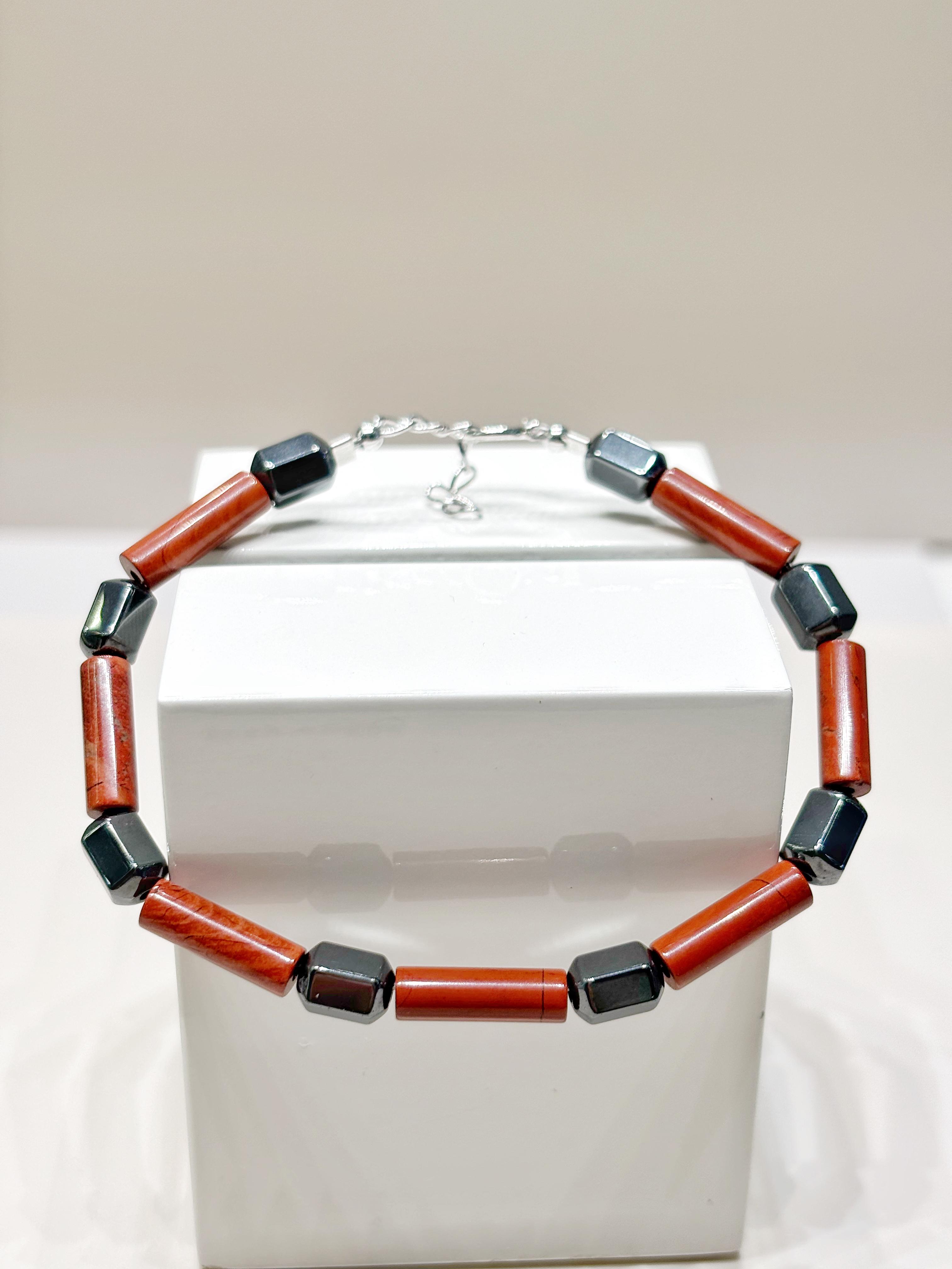 Bracciale Diaspro Rosso