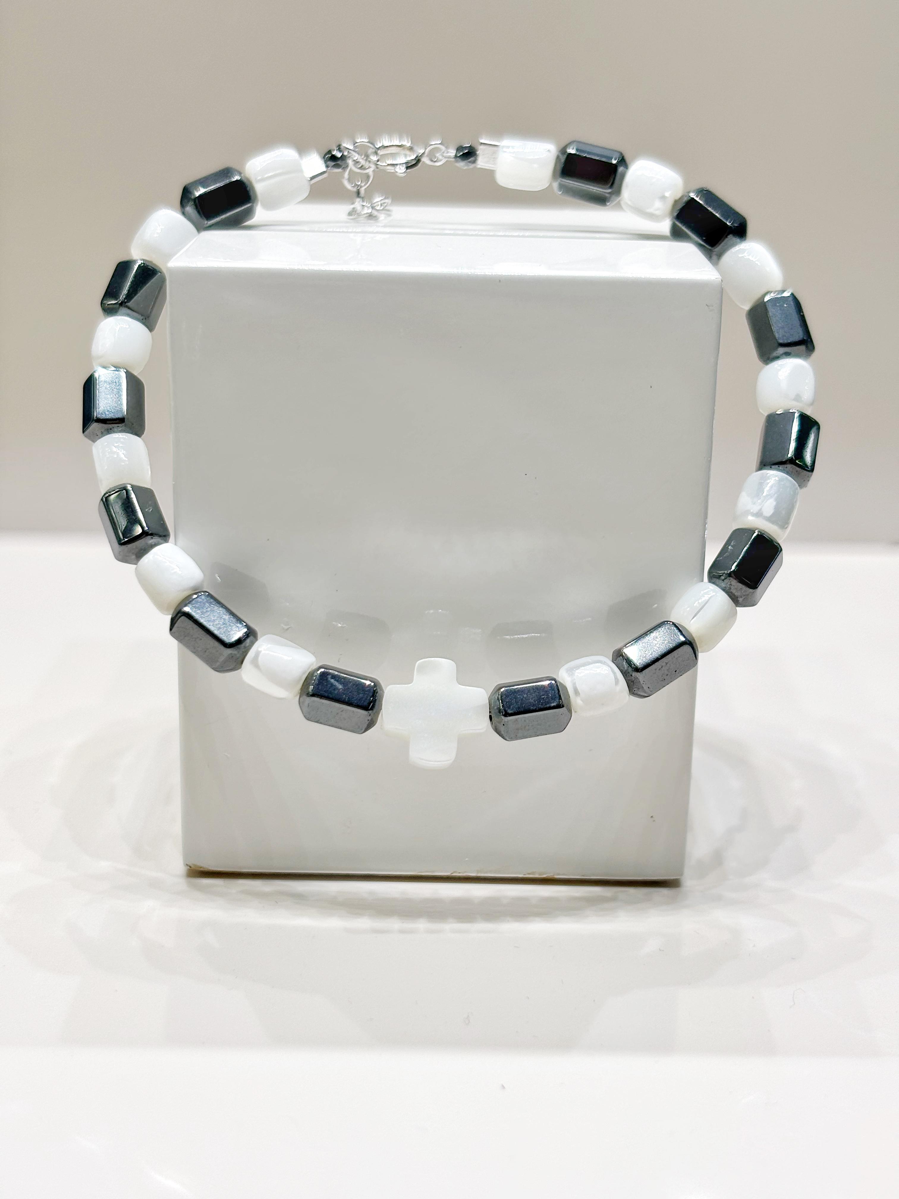 Bracciale Croce Di Madreperla