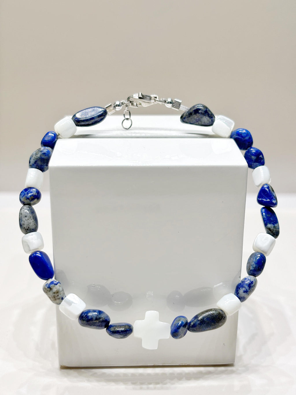 Bracciale Croce Blu