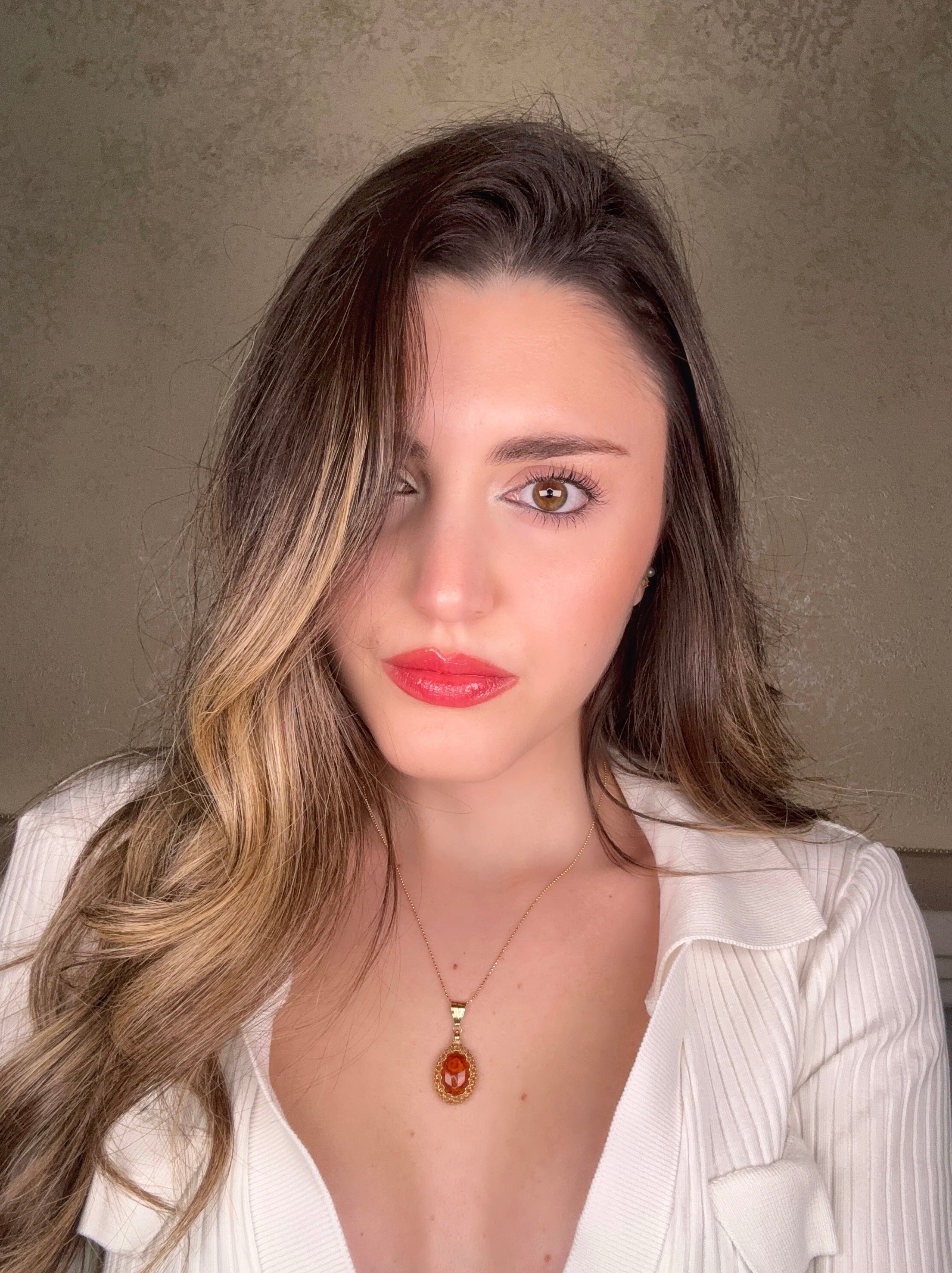 Collana Rosa d’Ambra