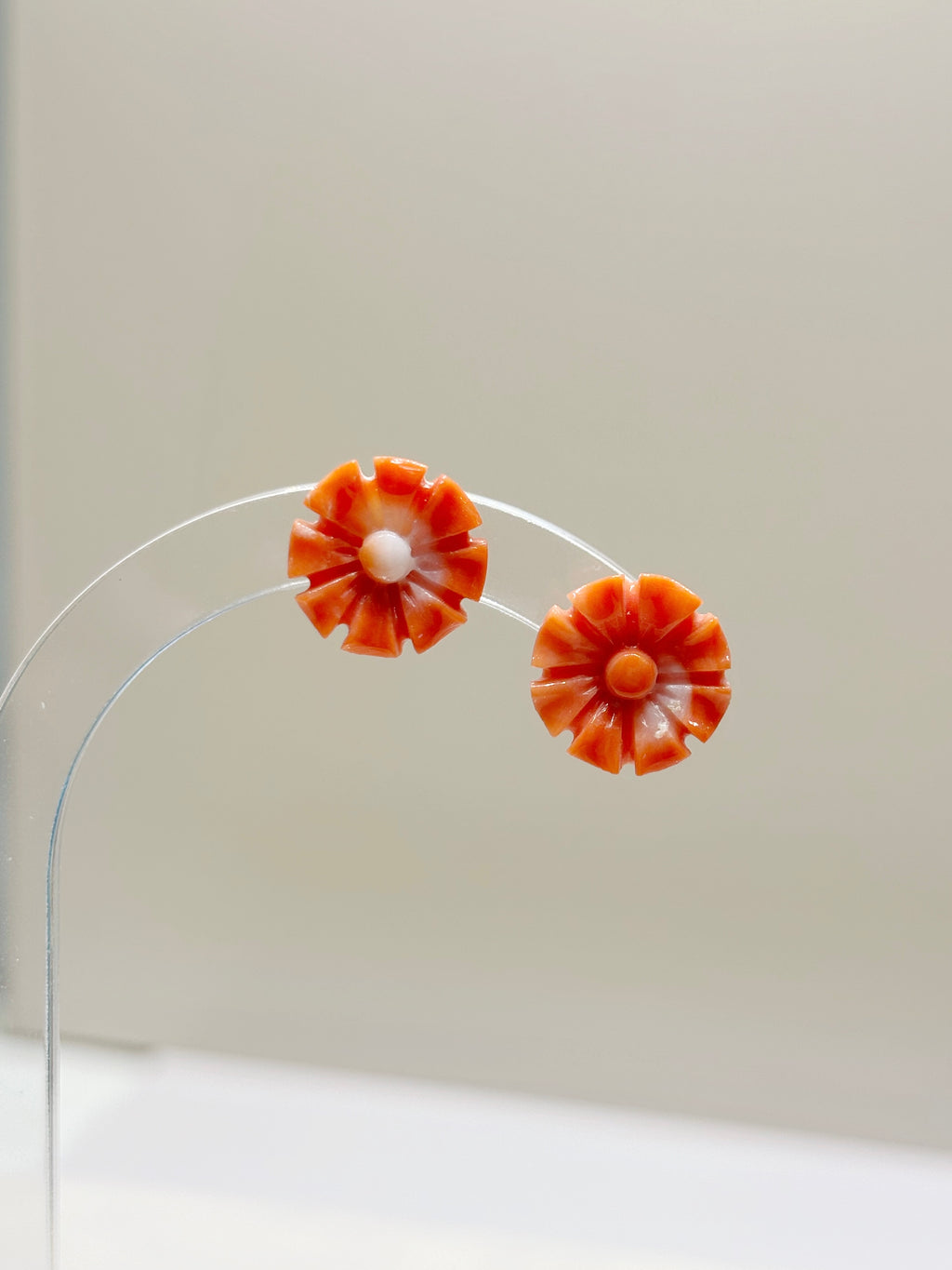 Orecchini Fiore di Corallo