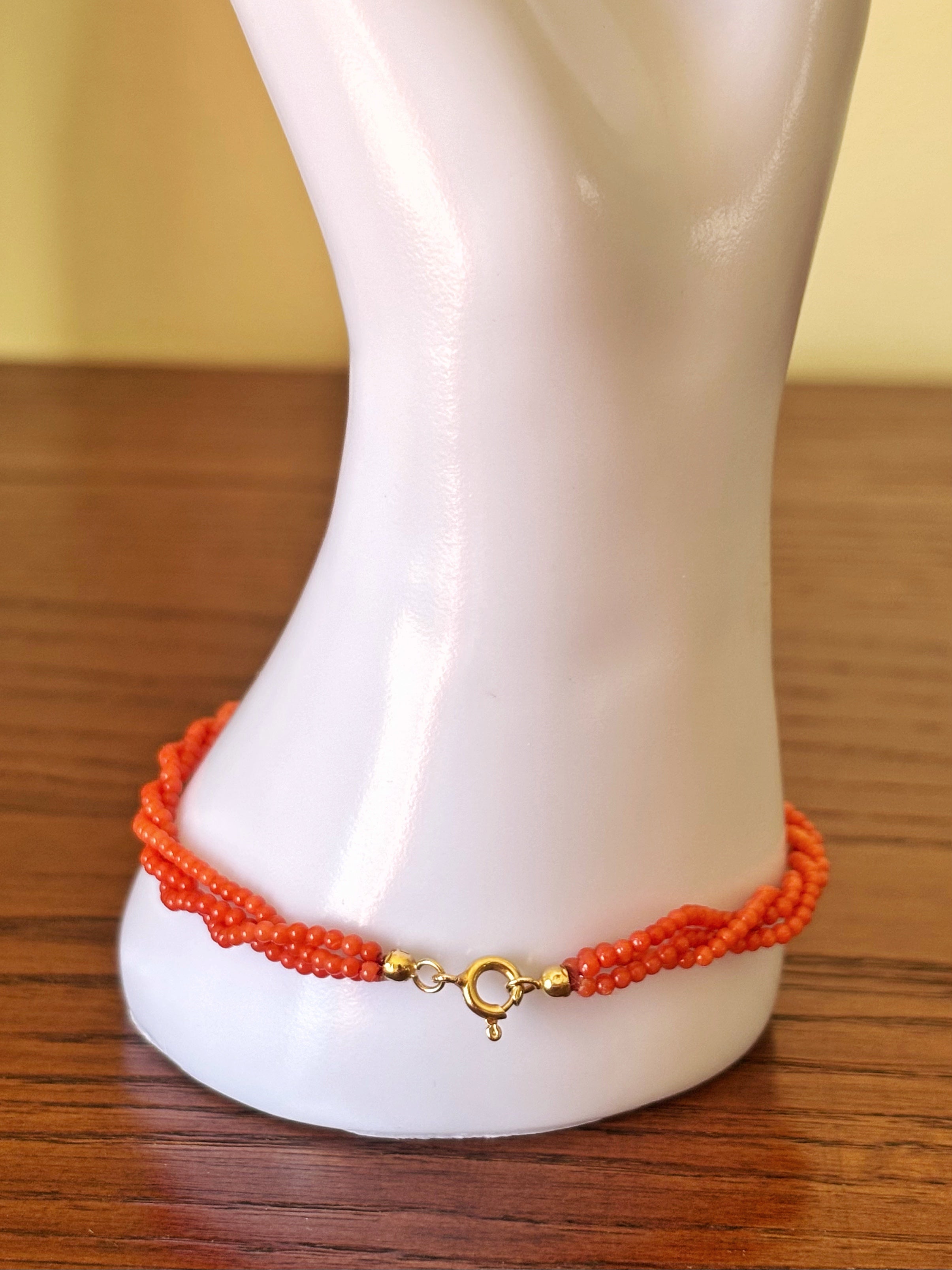 Bracciale Intreccio di Corallo