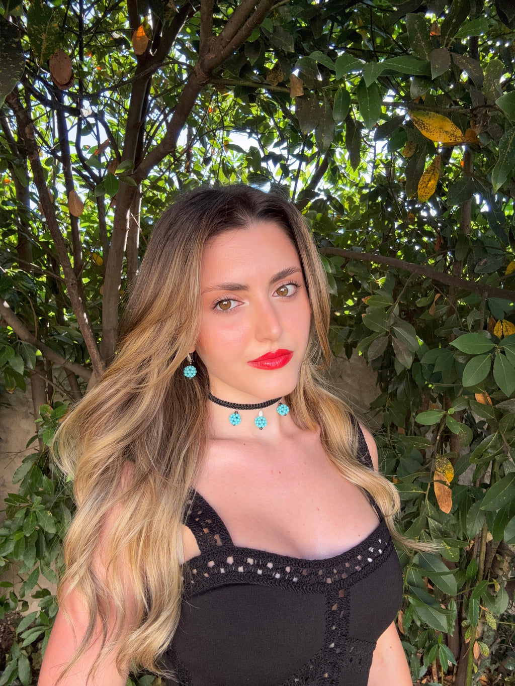 Choker Azul