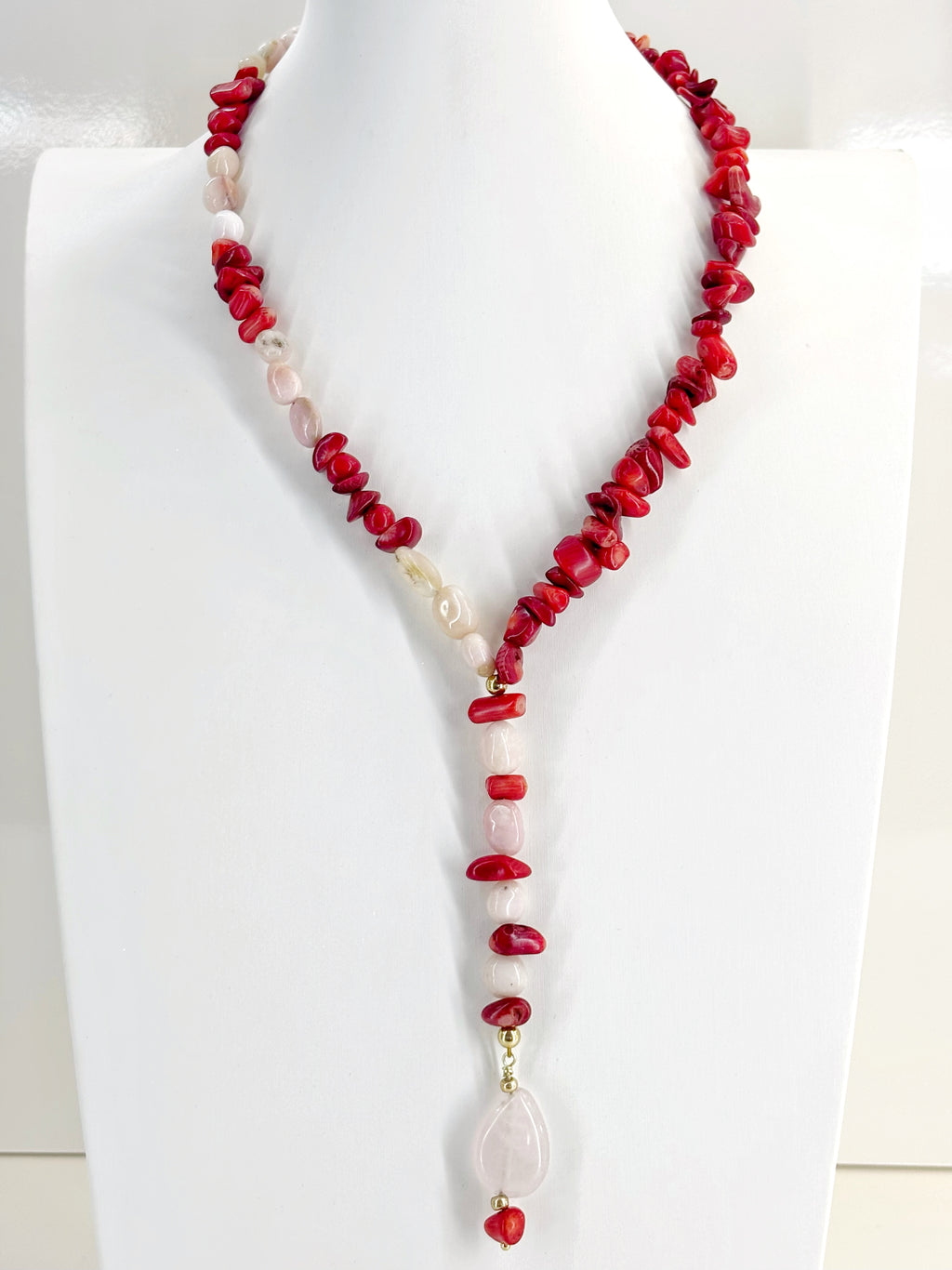 Collana Scia di Corallo