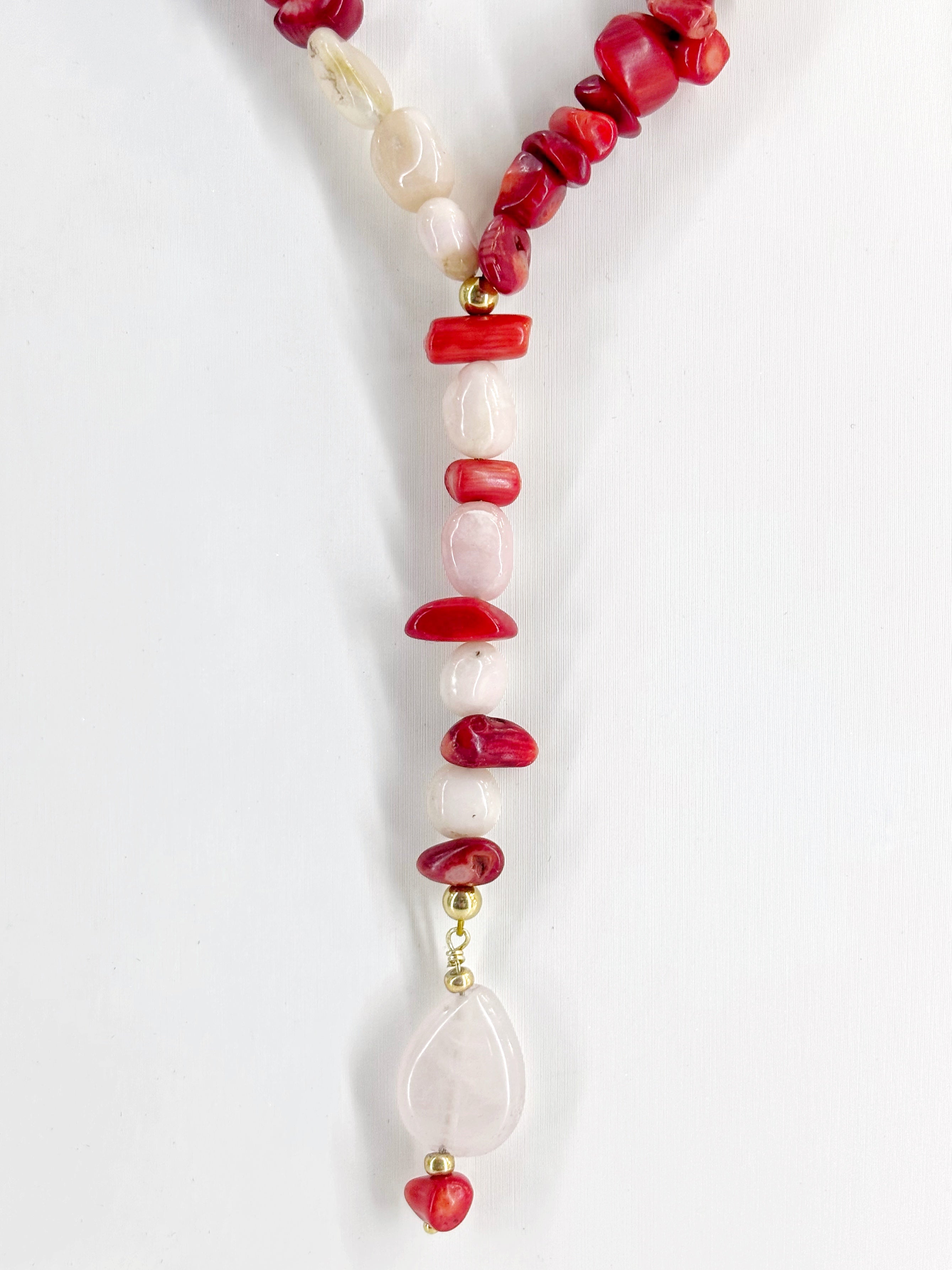 Collana Scia di Corallo