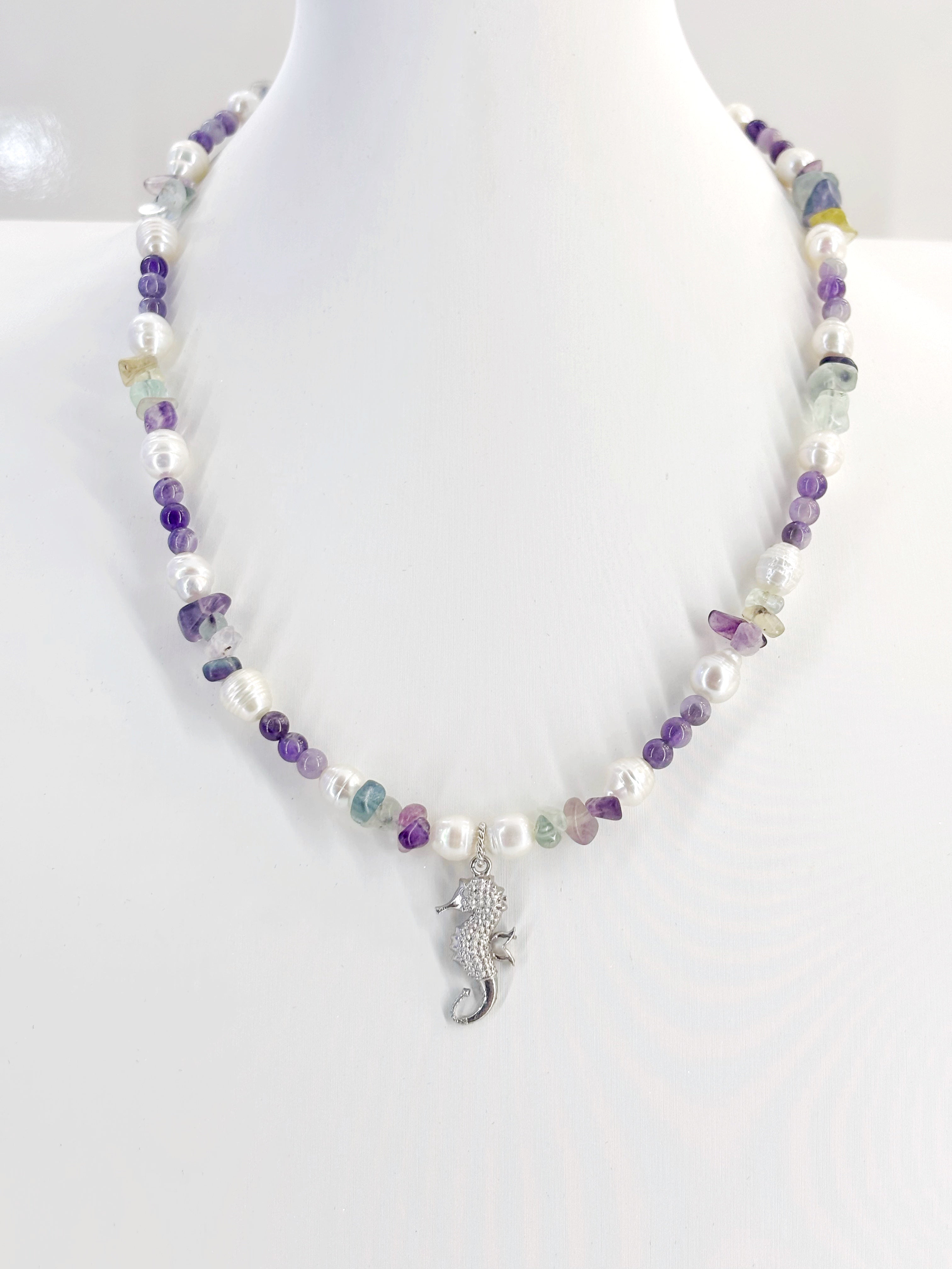 Collana Cavalluccio Marino