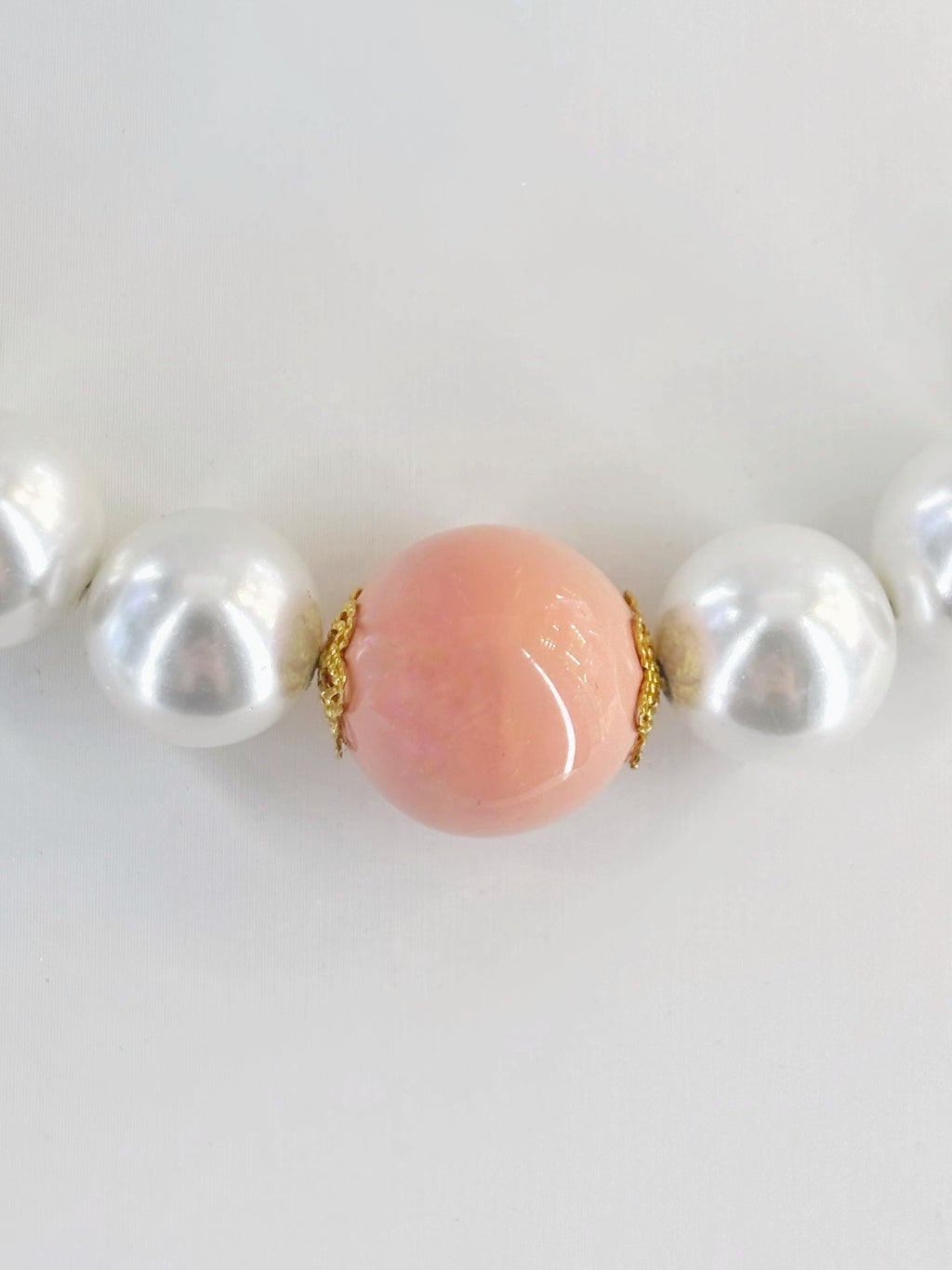 Collana Perla Rosa