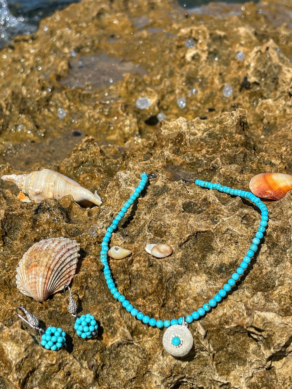 Collana Corbula di Turchese