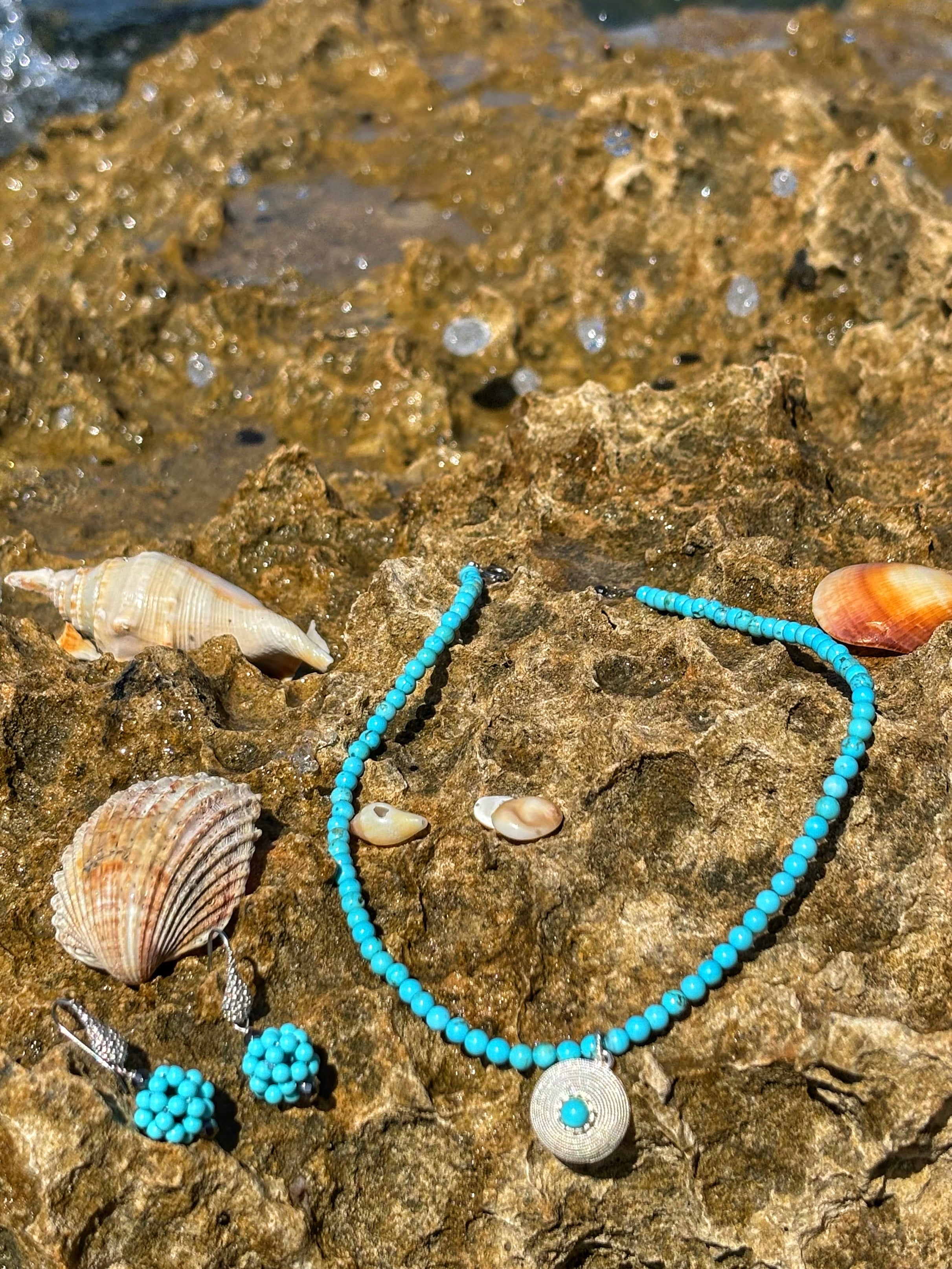 Collana Corbula di Turchese