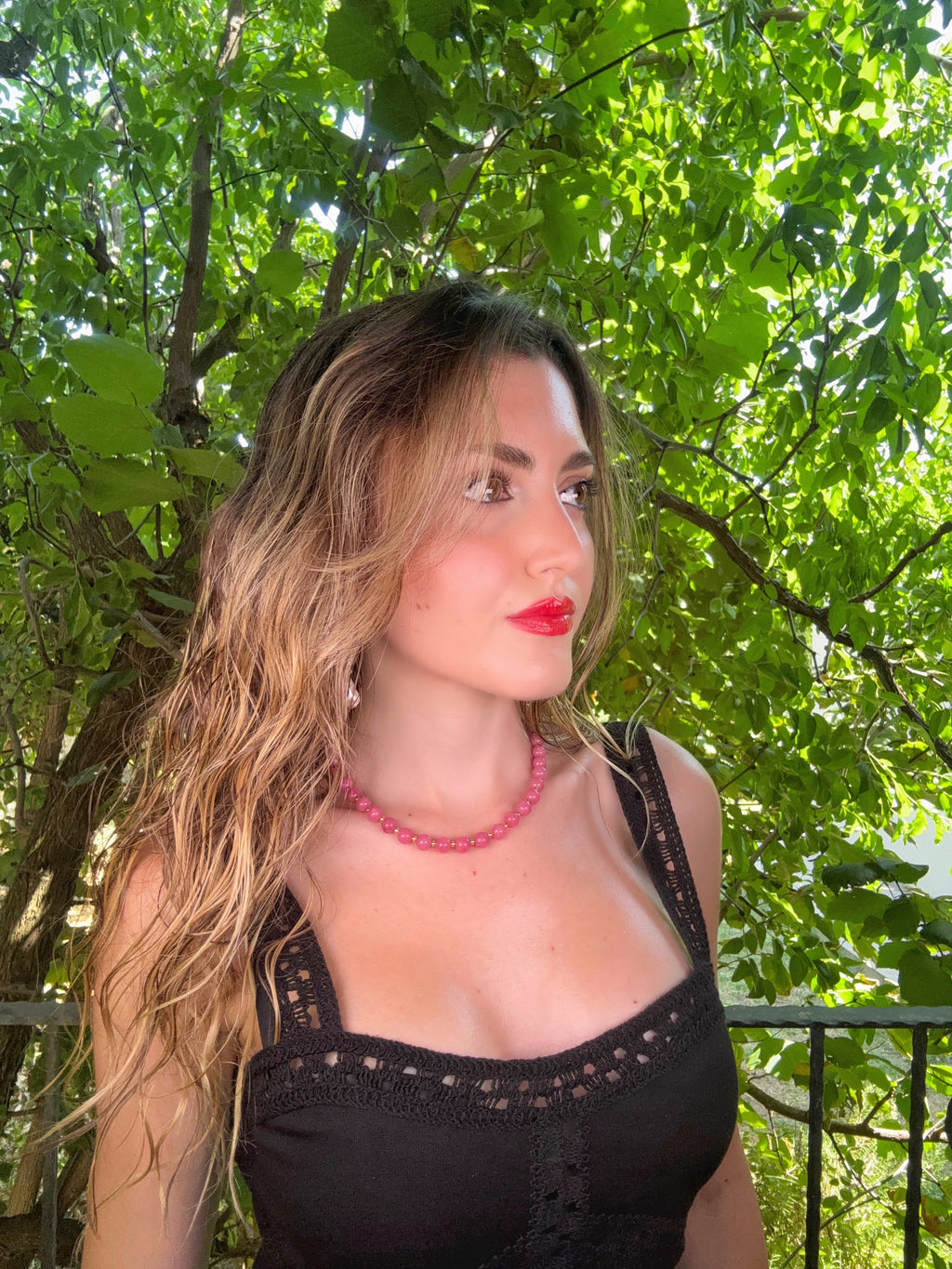 Collana Fragola