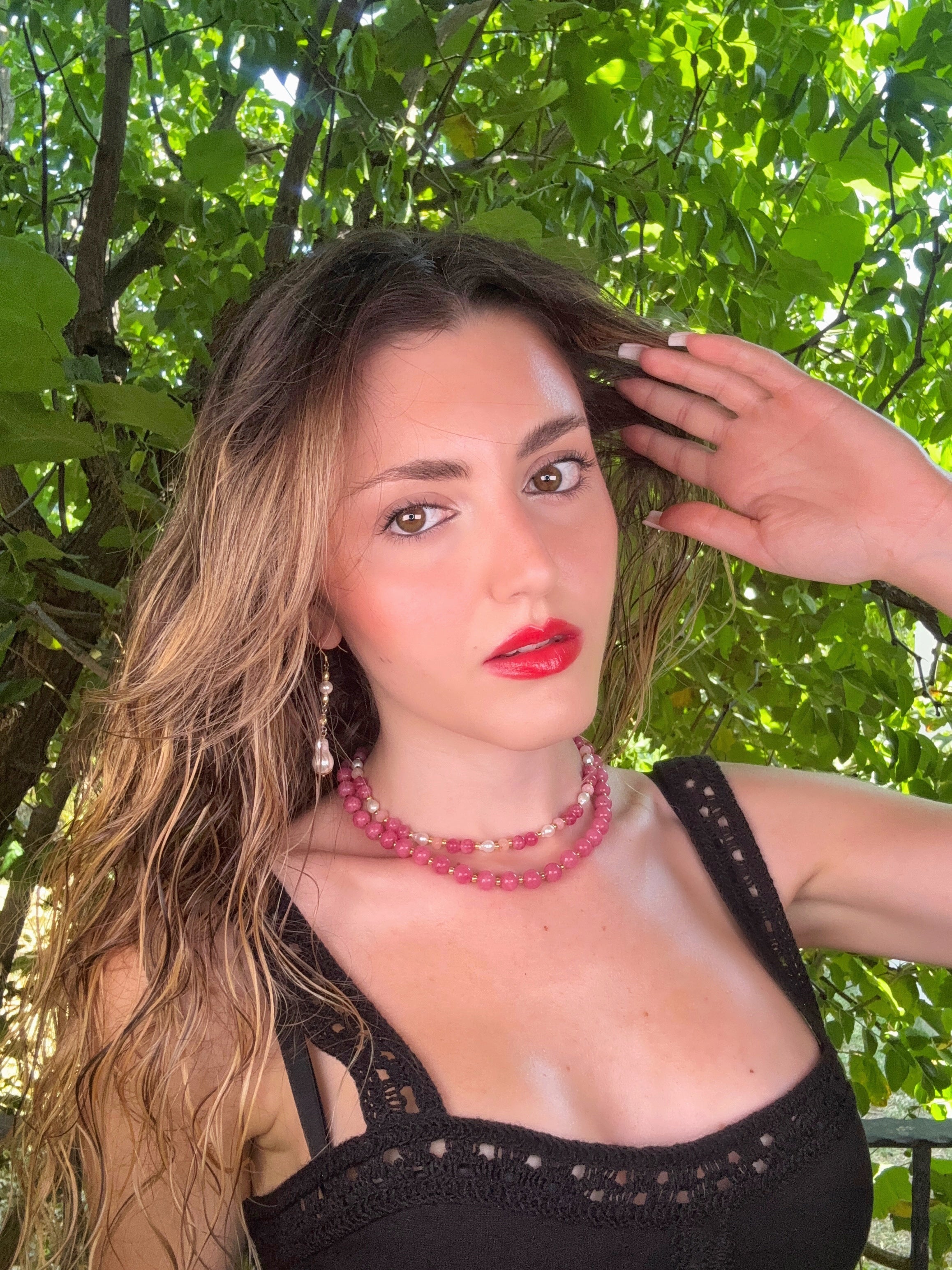 Collana Peonia