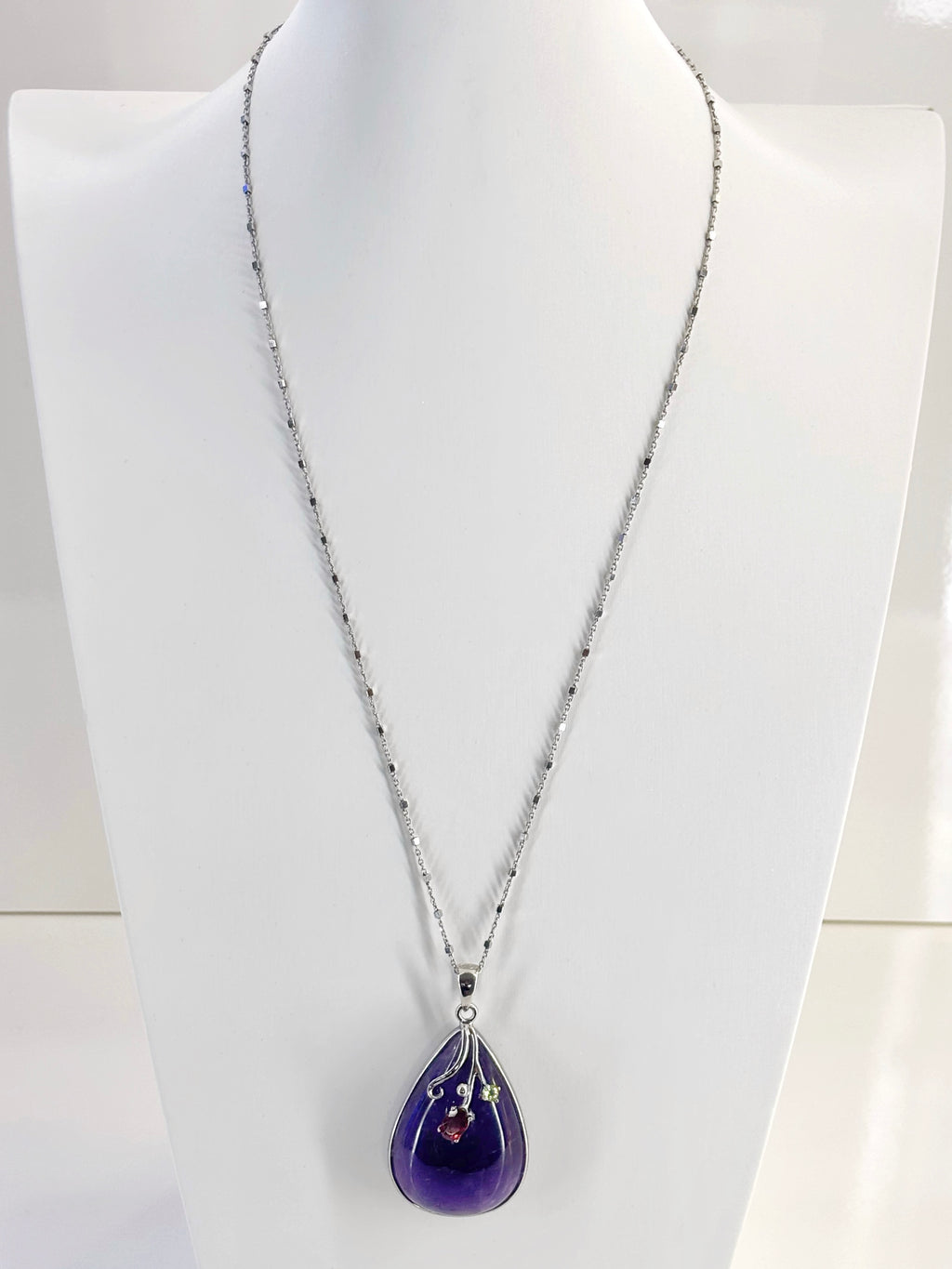 Collana Goccia d’Ametista
