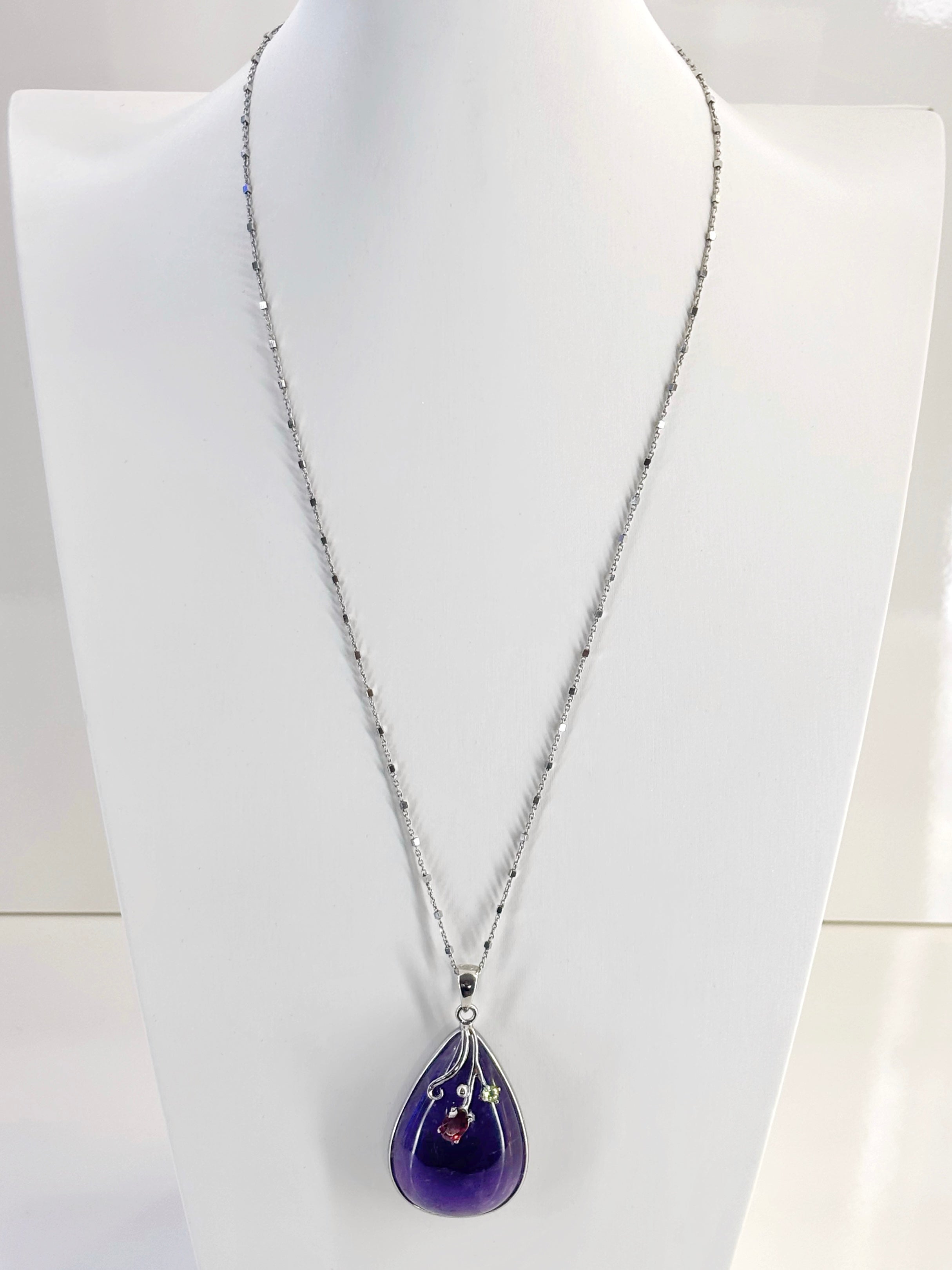 Collana Goccia d’Ametista