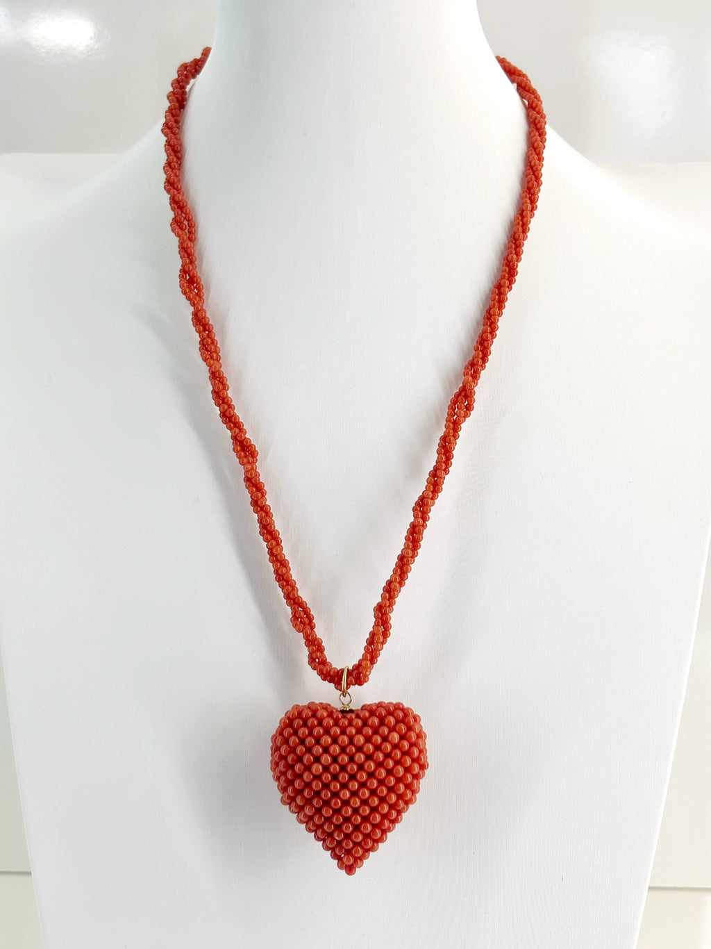 Collana Cuore di Corallo