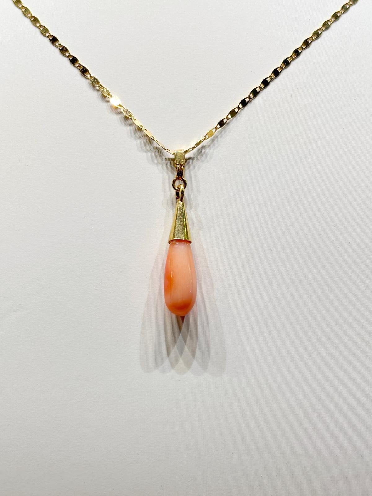 Collana Bocciolo di Corallo