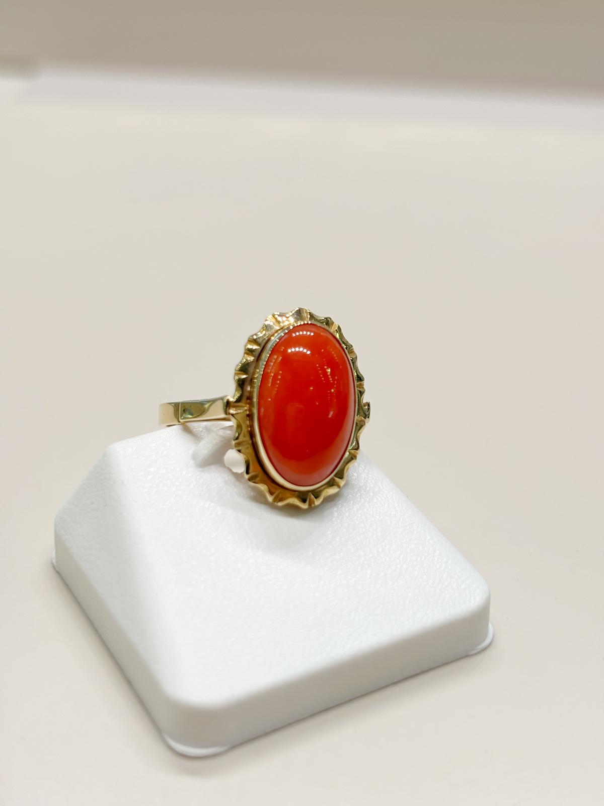 Anello Incanto di Corallo