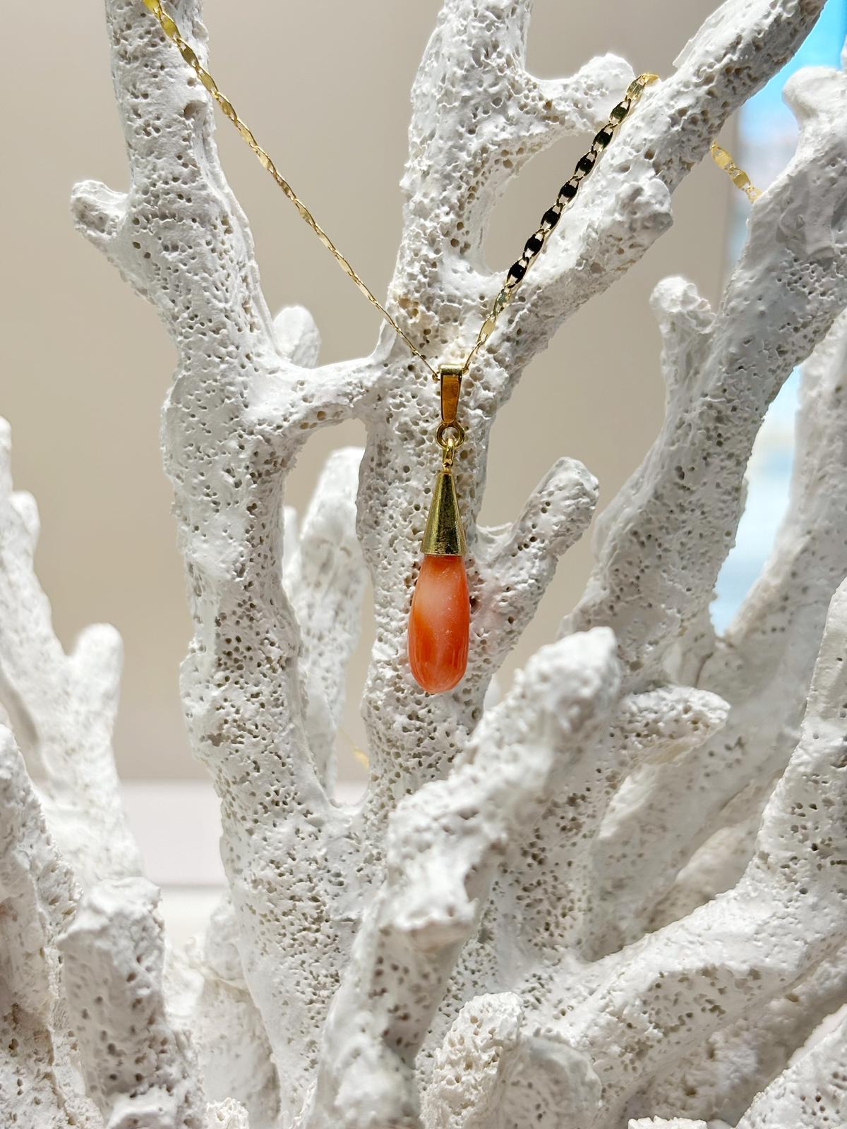 Collana Bocciolo di Corallo