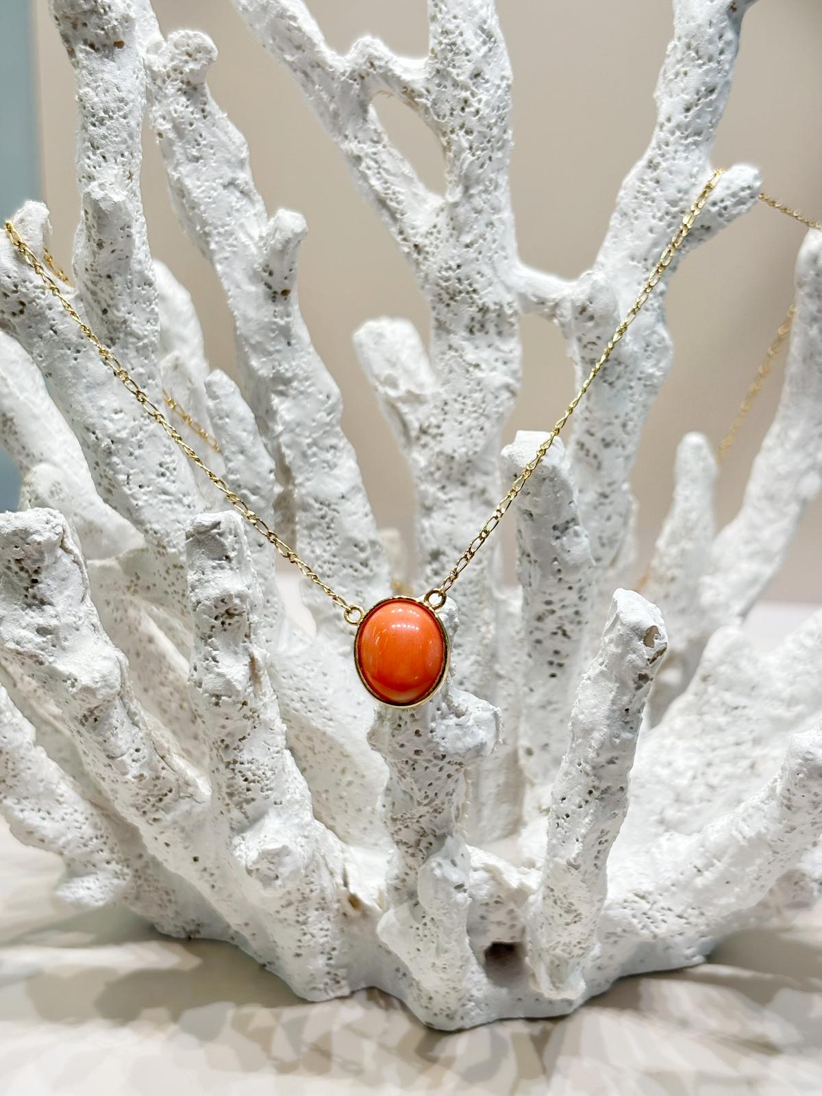 Collana Fiamma di Corallo