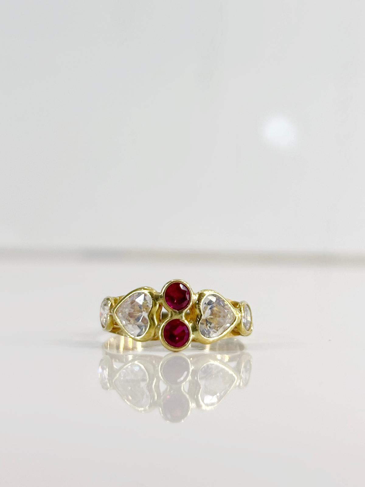 Anello Cuori Uniti