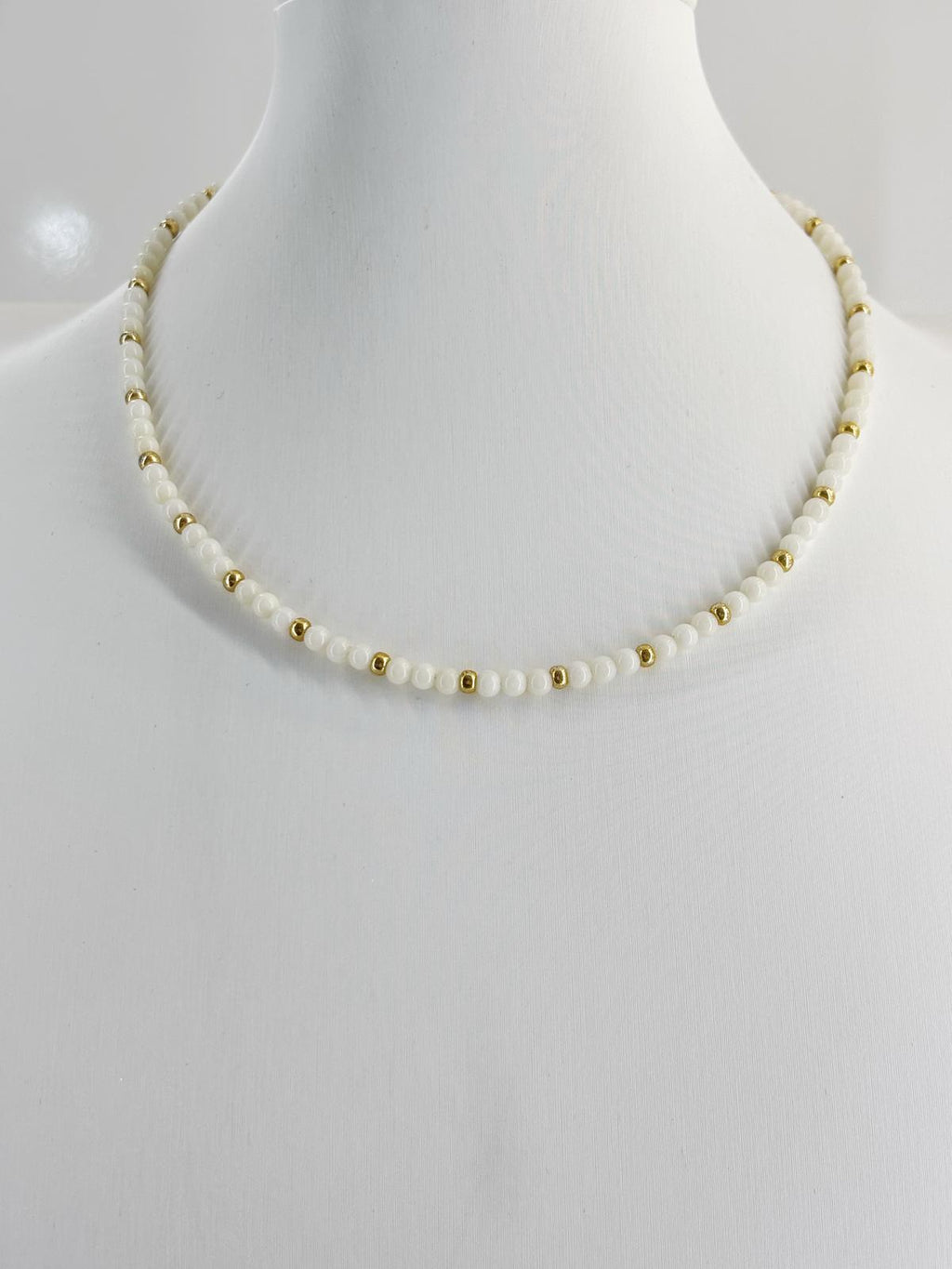 Girocollo Legame Bianco