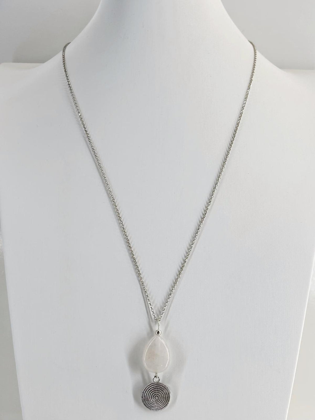 Collana Goccia di Quarzo