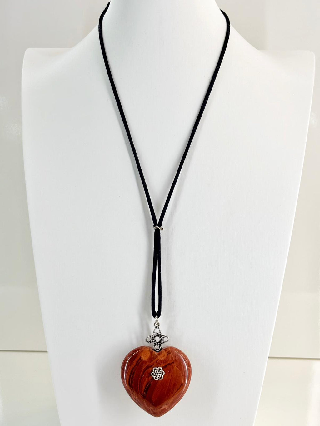 Collana Cuore di Diaspro