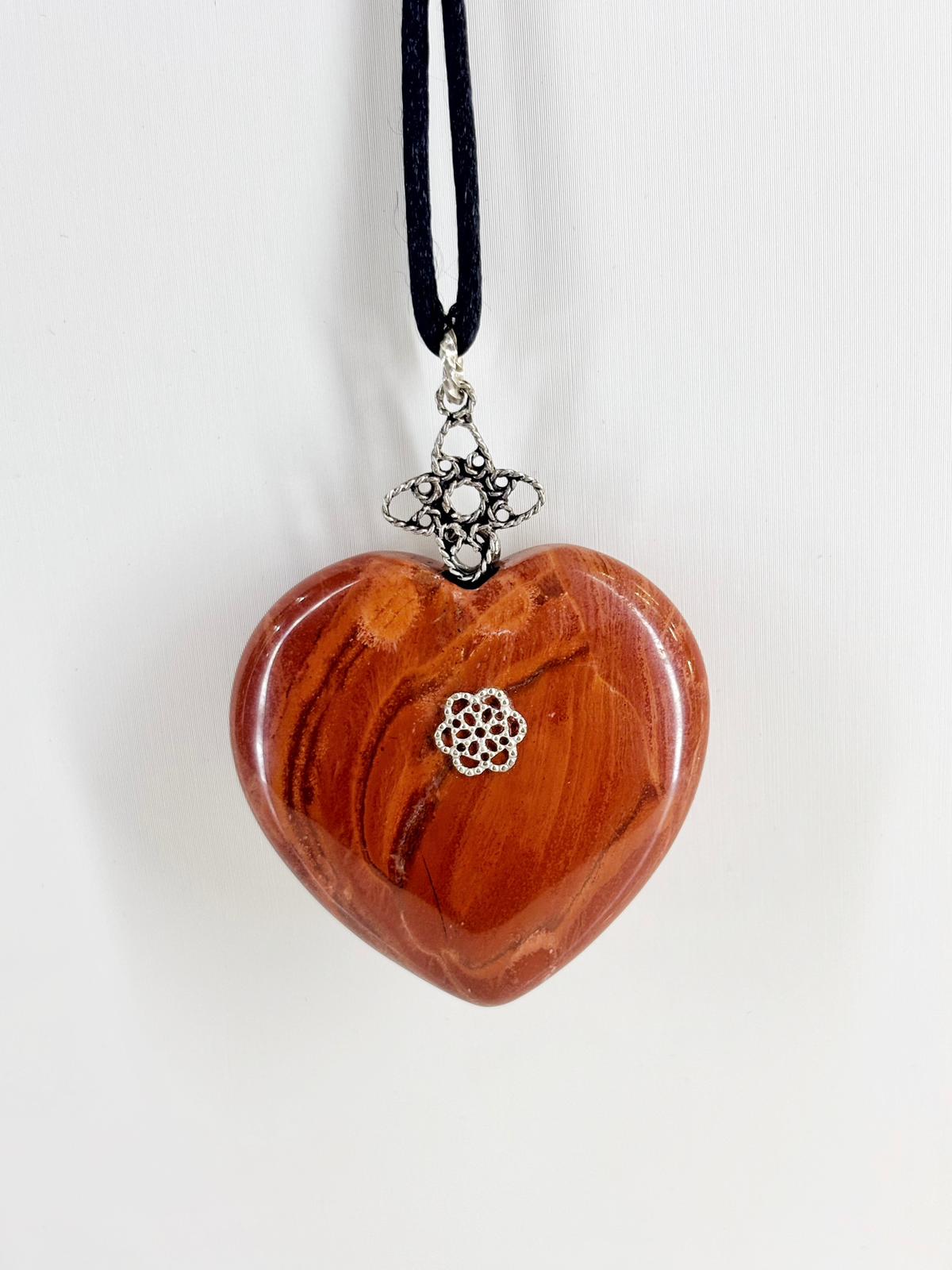 Collana Cuore di Diaspro