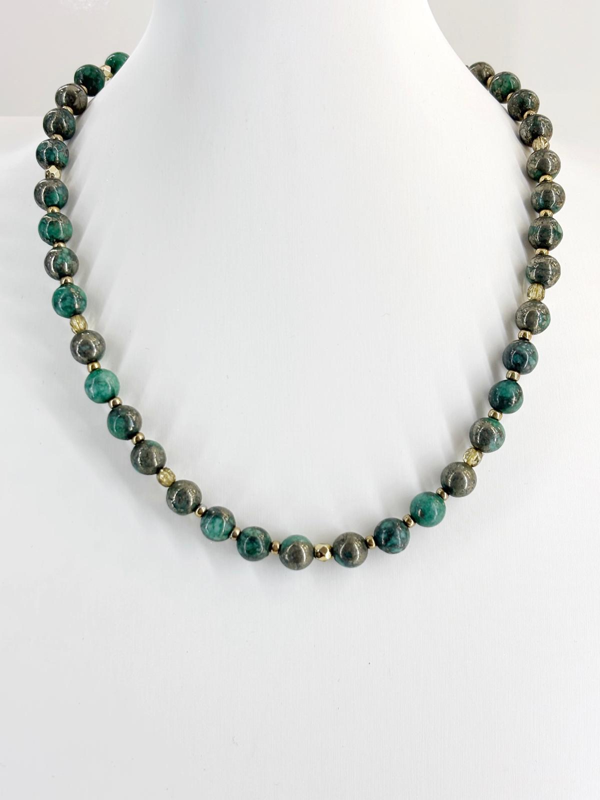 Collana Pirite Gold