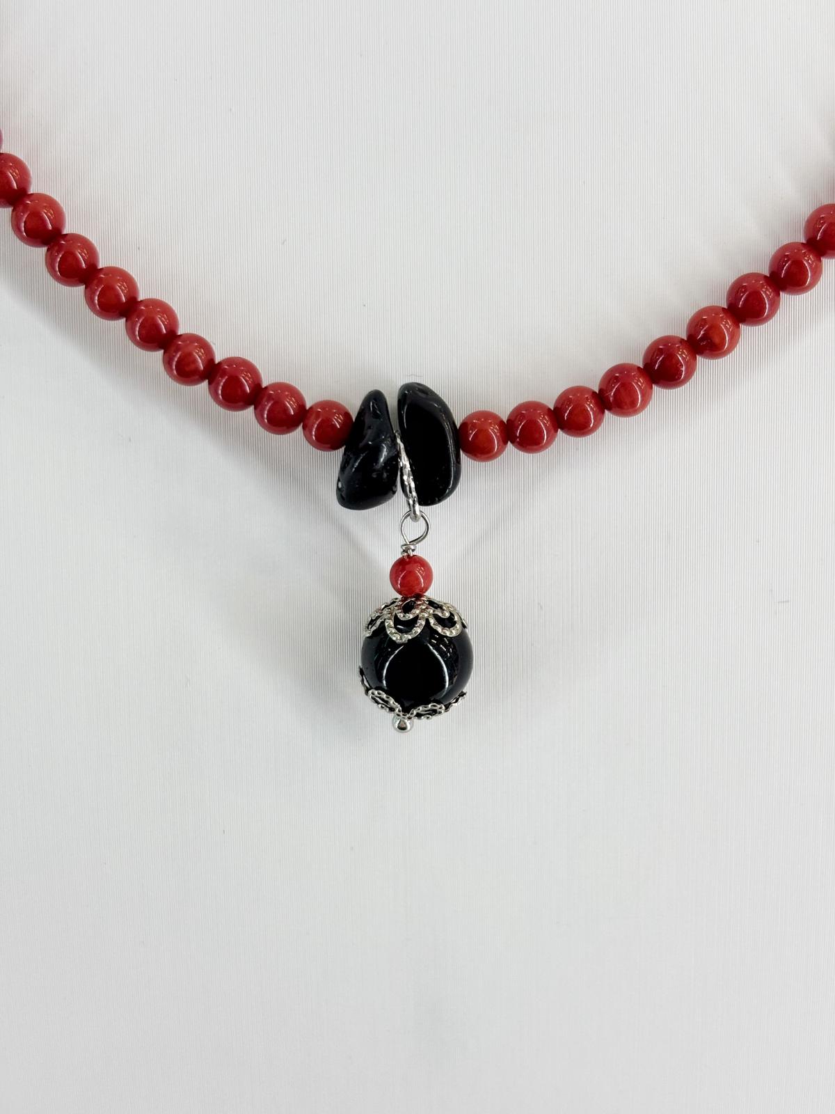 Collana Rosso Amuleto