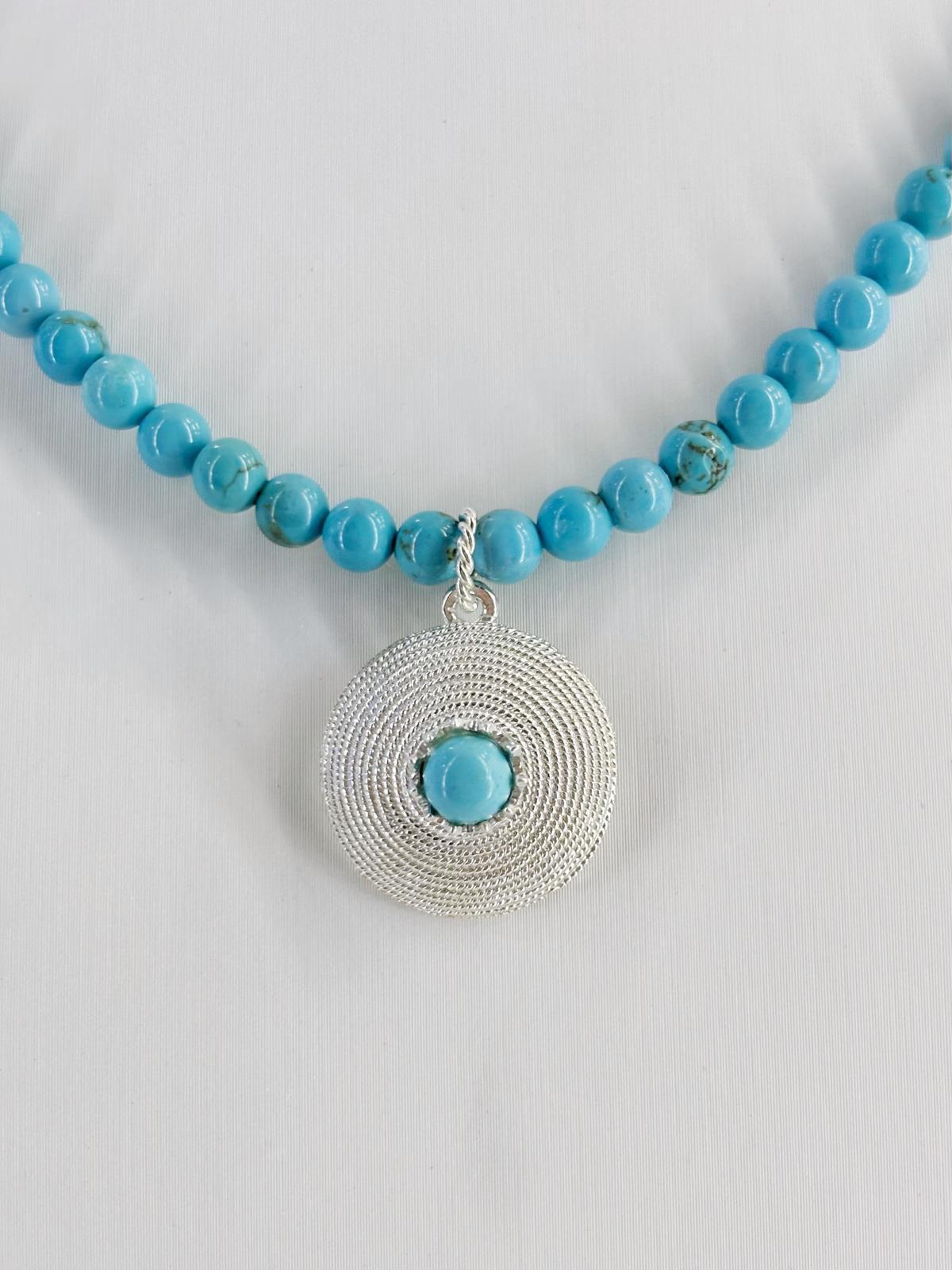 Collana Corbula di Turchese