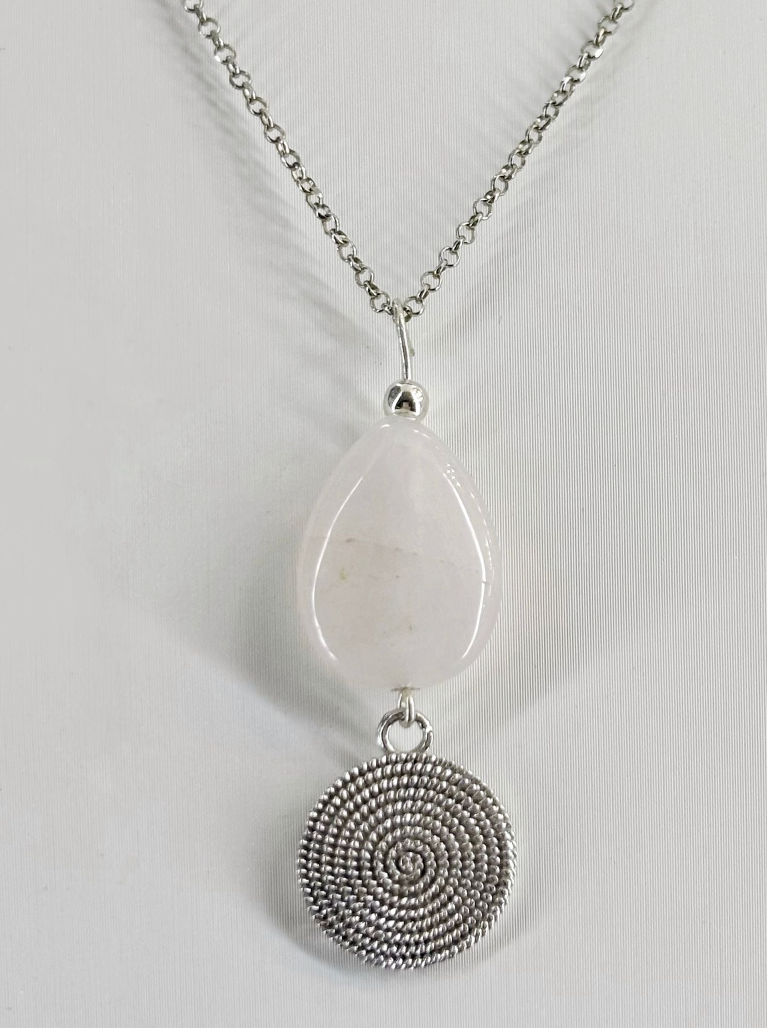 Collana Goccia di Quarzo