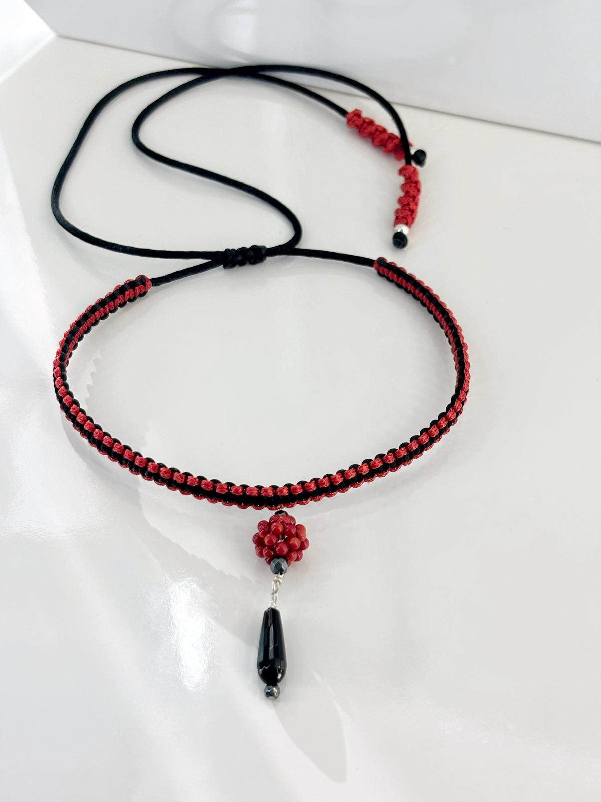Choker Goccia di Fuoco