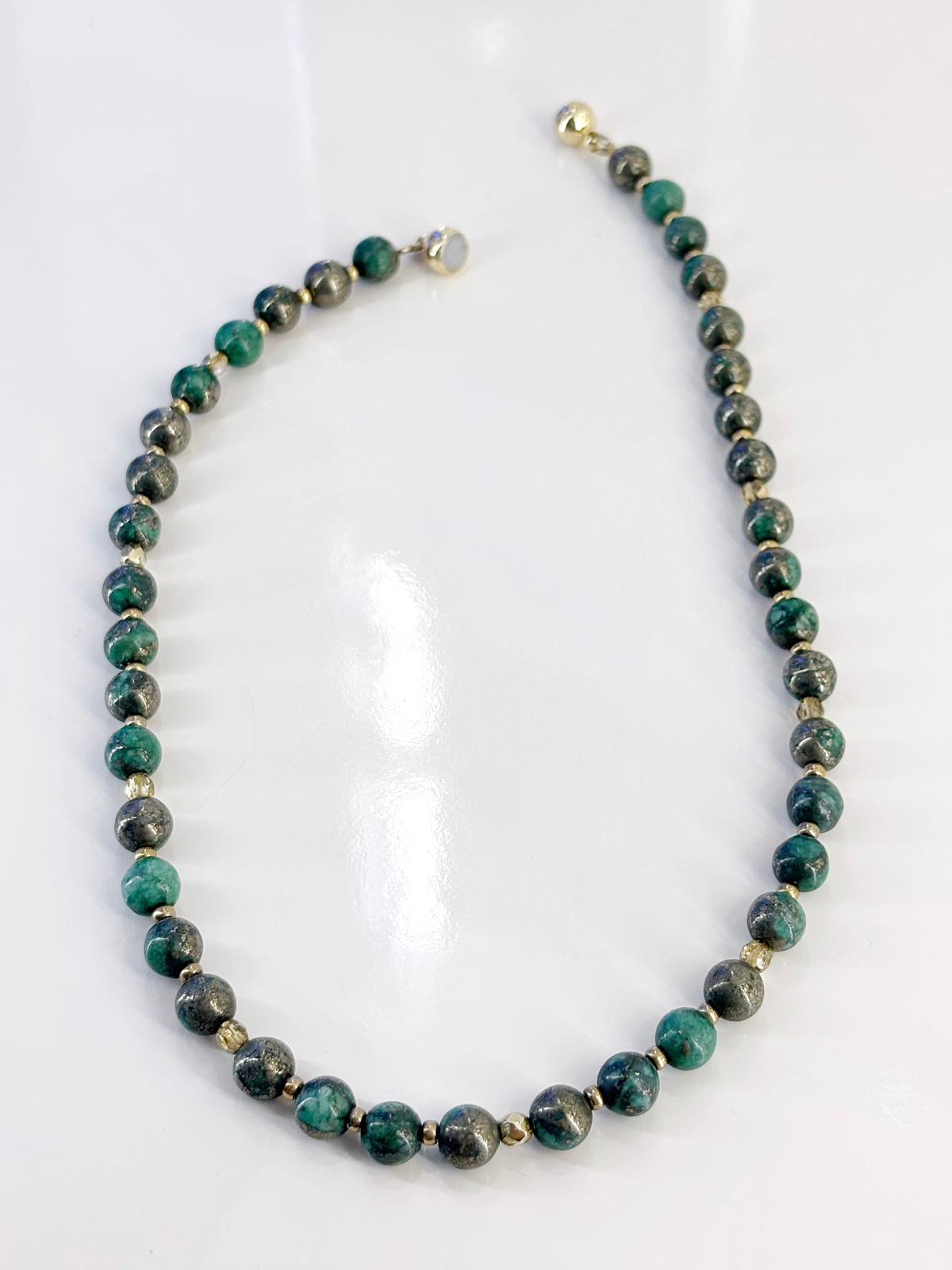 Collana Pirite Gold
