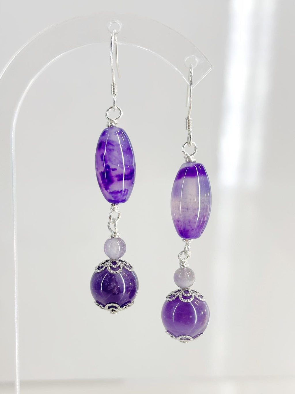 Orecchini Viola Sublime