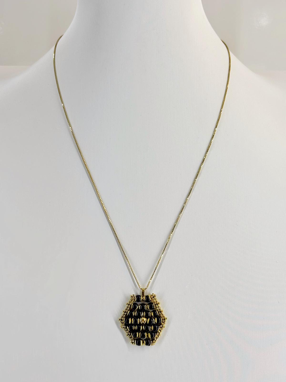 Collana Intreccio Nero