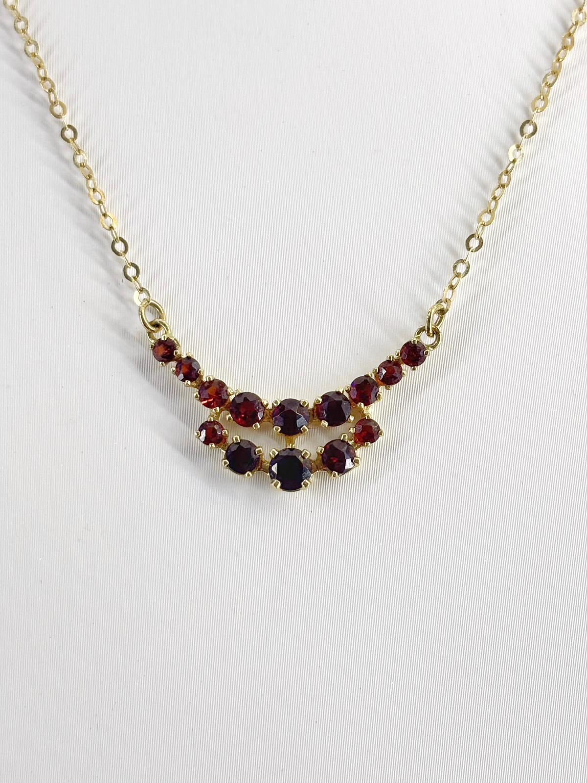 Collana Scintille di Granato