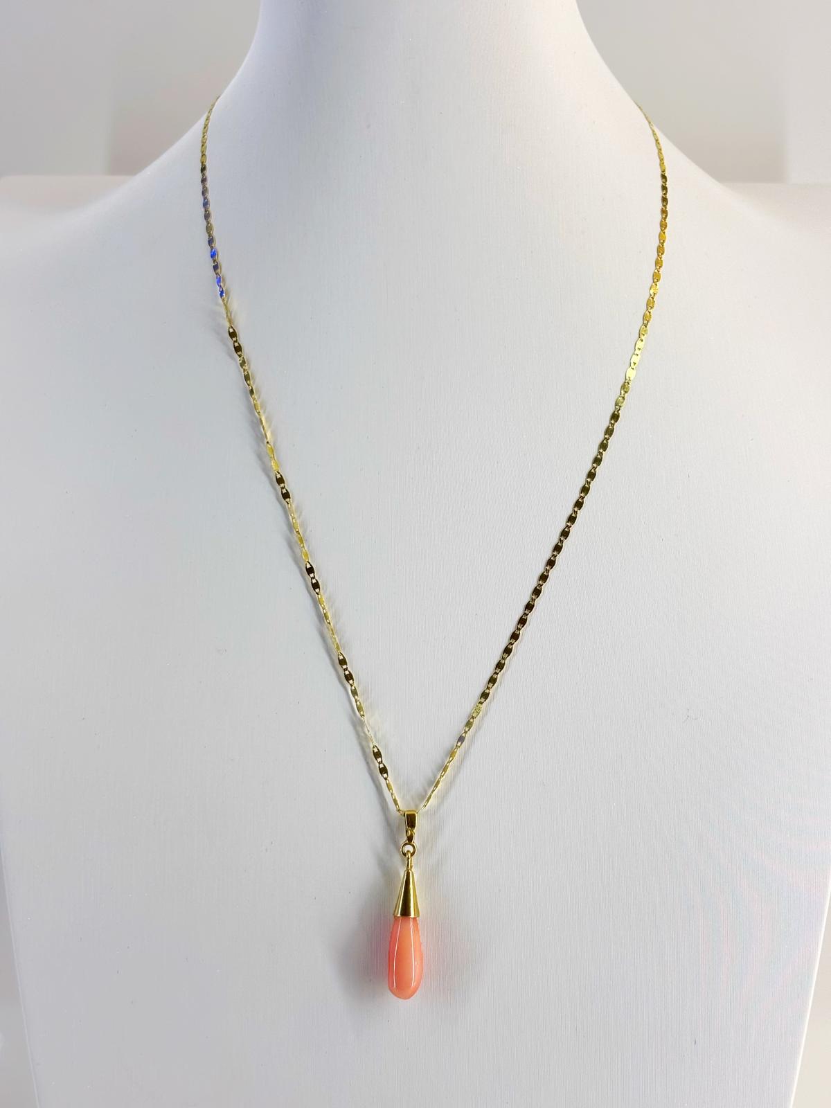 Collana Bocciolo di Corallo
